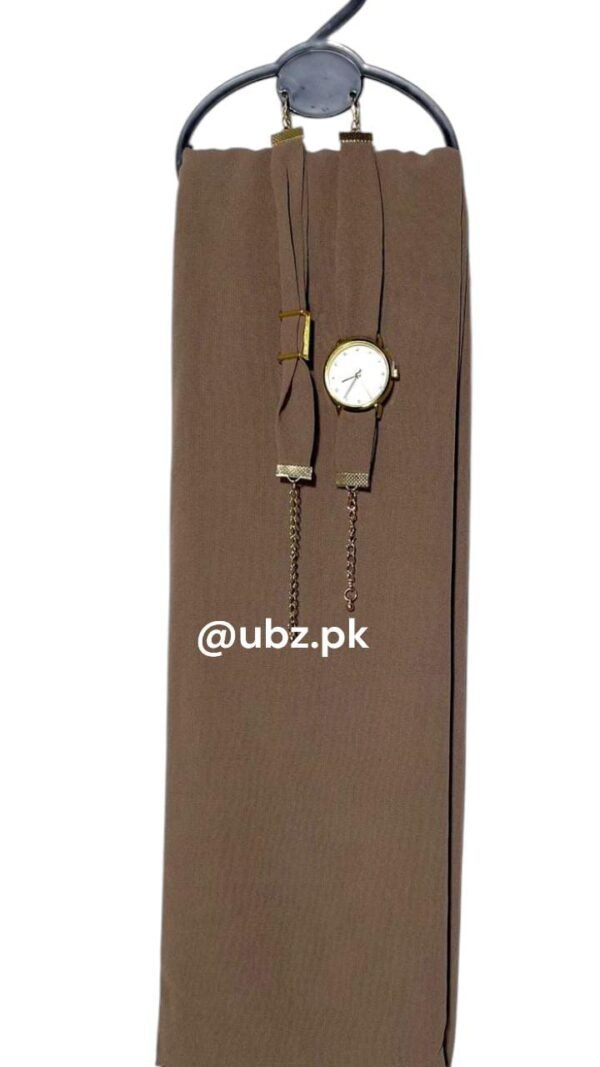 Georgette Hijab Watch & Bracelet - Image 2
