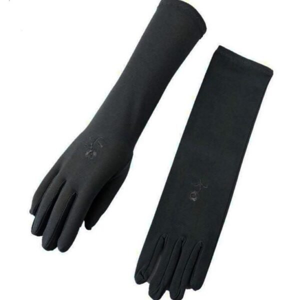 Long Arm Cover Full Finger Arabian Stretch Hand Gloves - Image 7