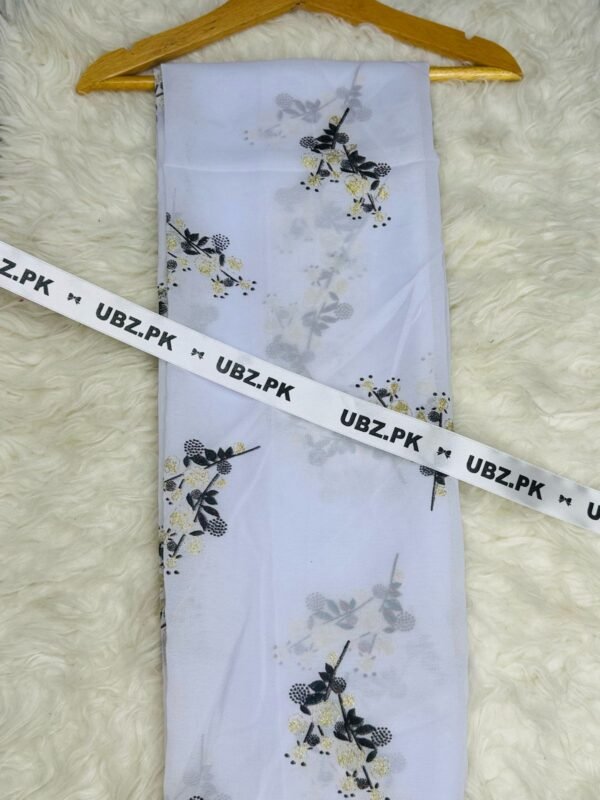 Glitter Georgette Chiffon Hijab - Image 2